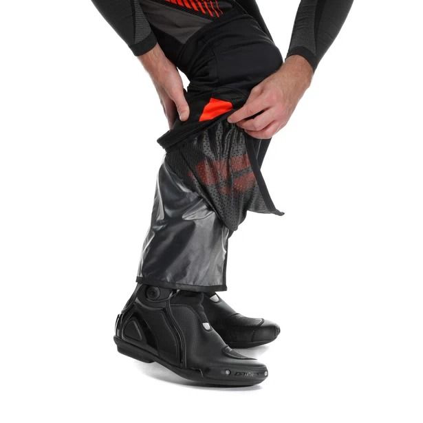 Dainese Drake 2 Air Absoluteshell Pants Black Red Fluo